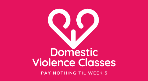 Domestic Violence Classes Online logo red v3
